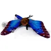 Schmetterling Kuscheltier Falter Blauer Morphofalter Insekt Produktbild-Vorschau 2