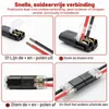 50 Stück 2-polige Kabelverbinder, wasserdicht, 18-22 AWG Productafbeelding-voorbeeld
