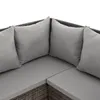 SVITA MADISON Polyrattan Lounge Gartenmöbel Rattan Set in Produktbild-Vorschau 11