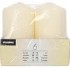 6 Stumpenkerzen Ø 60 mm · 115 mm creme Produktbild-Vorschau 5