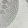 Tappeto di design orientale con ornamenti in grigio Anteprima dell’immagine prodotto 3