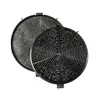Two round charcoal filters for a range hood or air purifier. Voir les images du produit