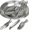 Camping Geschirr Set 14-teilig für Outdoor Küche, Wandern & Produktbild-Vorschau 2