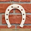 Creative Deco 10 x Hufeisen-Anhängers aus Sperr-Holz | 16,5 Produktbild-Vorschau 5