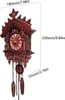 Orologio a cucù - Orologio da parete - Legno vero - Stile Anteprima dell’immagine prodotto 2