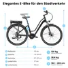 Maxtron Urban 8 Damen E-Bike 28 Zoll, 250W Mittelmotor, Produktbild-Vorschau 6