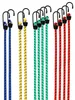 MONZANA 12x Spanngummi mit Haken 4 Längen 30-95cm Produktbild-Vorschau 1