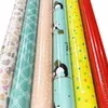 Geschenkpapier Set 70x200cm 6 Rollen Geburtstag Rosa Bunt Produktbild-Vorschau 4