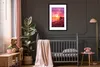MuchoWow® Gerahmtes Poster Steg - Wasser - Sonne - Rosa - Produktbild-Vorschau 6