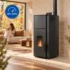 Pelletofen Yoren 22,2 kW mit Wasserführung, WLAN, 35 kg Produktbild-Vorschau 4