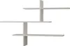 DECORTIE Leo Modernes schwimmendes Regal Weiß 123 x 22 x 81 Produktbild-Vorschau 6