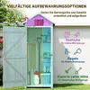 Outsunny Gartenschrank Geräteschuppen mit Fachböden Produktbild-Vorschau 4