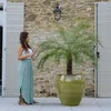 Provencelia Keramik Pflanzkübel Lafontaine Olive, Ø52 x H52 Produktbild-Vorschau 7