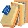 Flachfaltenfilter 3x passend wie Kärcher 2.863-005.0 Produktbild-Vorschau 1