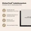 KitchenYeah© Herdabdeckplatte Zitat - Kochen ist nicht Produktbild-Vorschau 6