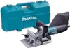 A teal carrying case and a power tool are shown against a white background. Podgląd zdjęcia produktu