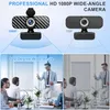 1080P Full HD Webcam,USB Webcam,Full HD-Webcam,mit mikrofon Produktbild-Vorschau 2