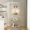 UnboxG 5-eckige Standvitrine mit LED-Beleuchtung Produktbild-Vorschau 5