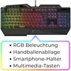 SCHWAIGER -GT108- Gaming Tastatur mit RGB Produktbild-Vorschau 10