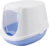 Nobby Katzentoilette Ducheese sweet blau/weiß Produktbild-Vorschau 1
