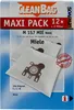 Cleanbag M157MIEMAX, Staubbeutel, Weiß, Miele, S241-256i, Produktbild-Vorschau 3