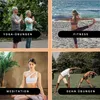 Yogamatte Fitnessmatte extra dick 1,5 cm rutschfest Produktbild-Vorschau 7