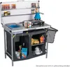 Profi Campingküche - XL Arbeitsplatte, Spülbecken und Produktbild-Vorschau 1