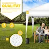 tillvex Pavillon 3x3m wasserdicht Weiß + 4er Set Sandsäcke Produktbild-Vorschau 5