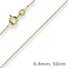 0-8mm-Panzerkette-aus-585-Gelbgold-50cm Produktbild-Vorschau