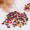 200 Glas-Perlen rund 6mm Fädelperlen Bastelperlen Produktbild-Vorschau 3