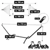 Outdoor Hängematte mit Gestell - 310cm Hängemattengestell Produktbild-Vorschau 5
