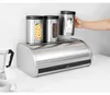 Brabantia Matt Steel Roll Top Bread Bin, Prostokątny, Stal Podgląd zdjęcia produktu 20