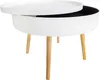 Table basse ronde avec rangement, 60 cm Voir les images du produit 2