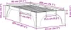 Maison Exclusive - Bettrahmen Weiß 80 x 200 cm Massives Produktbild-Vorschau 9