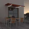 automatická markíza vidaXL s LED senzorom vetra 300x250 cm Náhľad obrázku produktu 2