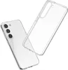 A clear phone case is shown next to a phone it is designed to protect. Náhľad obrázku produktu