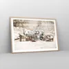 Gerahmtes Poster - Rahmen in heller Eiche - Wohnmobil Boho Produktbild-Vorschau 8