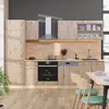 Küchenzeile Vicco R-Line Artisan-Eiche/Goldkraft Eiche 300 Produktbild-Vorschau 5