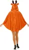 A person wearing a reindeer poncho. Produktbild-Vorschau