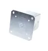 Aqbau® Aufschraubhülse 90x90 mm Pfostenträger aufschrauben, Produktbild-Vorschau 6