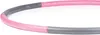 Gymstick Fitness-Hula-Hoop-Reifen 1,5 kg Grau/Rosa Produktbild-Vorschau 3