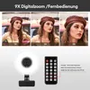 CkeyiN 4K Webcam mit Ringlicht PC Kamera Streaming Kamera Produktbild-Vorschau 7
