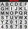 36-tlg. Schablonen Set Buchstaben & Zahlen – 3 Zoll, Produktbild-Vorschau 5