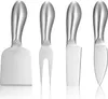 Käsemesser Set, 4 Stück Buttermesser, Edelstahl Produktbild-Vorschau 1