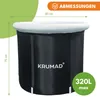 KRUMAD Eistonne 320L – Faltbare Eisbadewanne für Erwachsene Produktbild-Vorschau 6