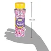 A hand is holding a bottle of sprinkles, with a size measurement indicated. Produktbild-Vorschau