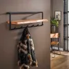 Hoyz – Edge-Garderobe mit 6 Haken – Grau – Wandgarderobe Produktbild-Vorschau 1