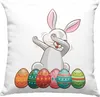 Trendation - Deko-Kissen mit Füllung 40x40 Ostern Produktbild-Vorschau 1