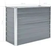 vidaXL Podwyższone łóżko ogrodowe Stal ocynkowana 100x40x77 Podgląd zdjęcia produktu 10