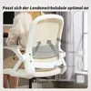 HOMCOM Kancelářská židle Ergonomická otočná židle s Náhled obrázku produktu 4
